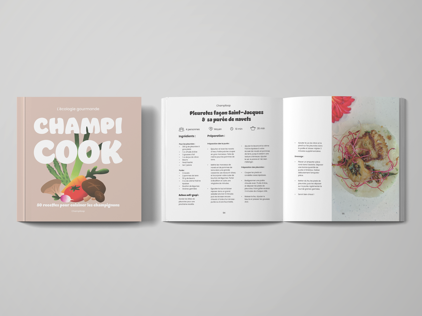 Champicook, notre livre de recettes