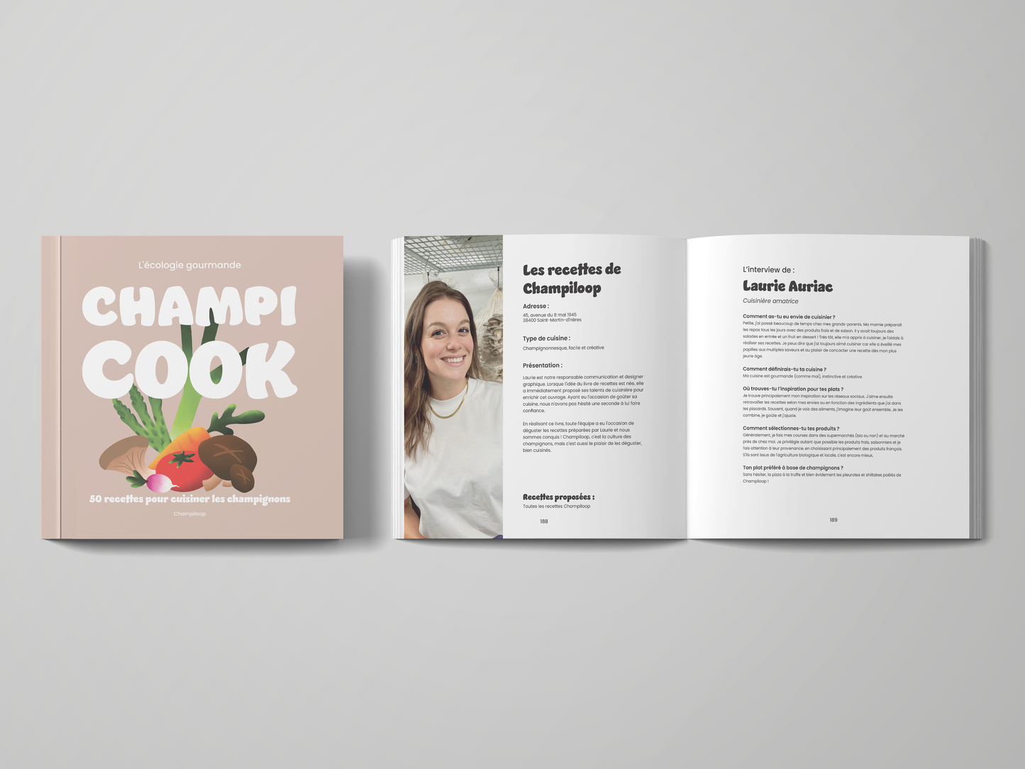 Champicook, notre livre de recettes