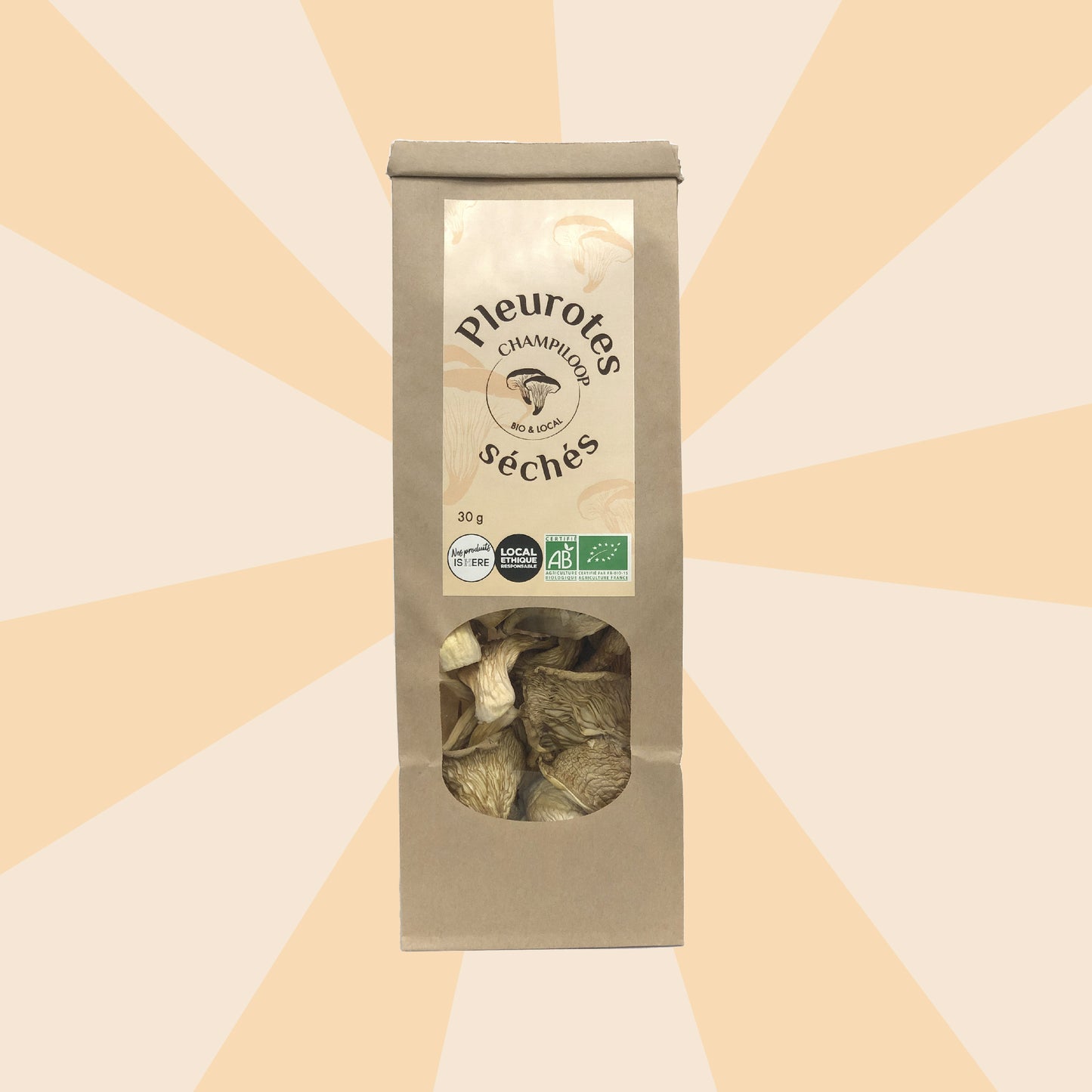 Pleurotes séchés